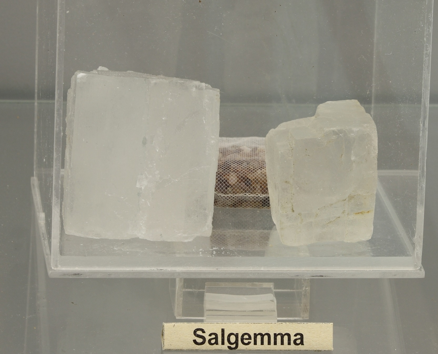 Salgemma: minerale con forma cubica. è il sale da cucina.