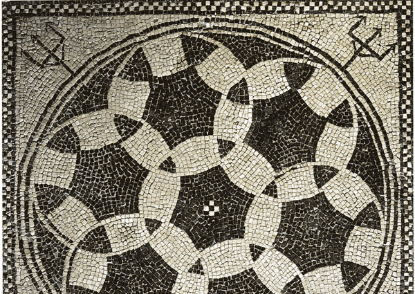 Mosaico pavimentale della villa romana di Castellaro Lagusello.